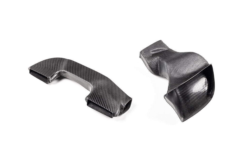 Slon Workshop E82 1-Series Carbon Intake Inlets for S65 V8 Swap-Performance-Silicon Valley Bimmer