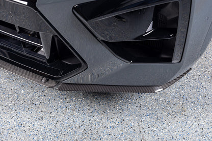 Sterckenn F95 X5M LCI Carbon Front Splitter Set-Exterior-Silicon Valley Bimmer