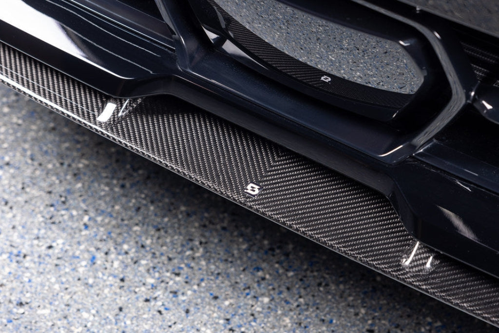 Sterckenn F95 X5M LCI Carbon Front Splitter Set-Exterior-Silicon Valley Bimmer