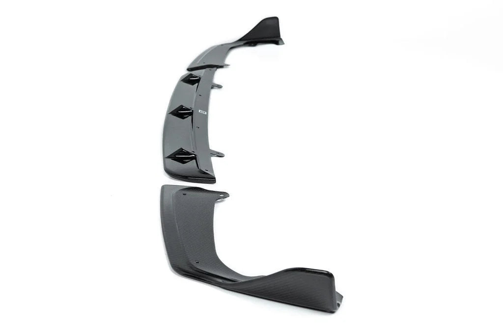 Sterckenn F95 X5M Pre-LCI Carbon Front Splitter Set-Exterior-Silicon Valley Bimmer