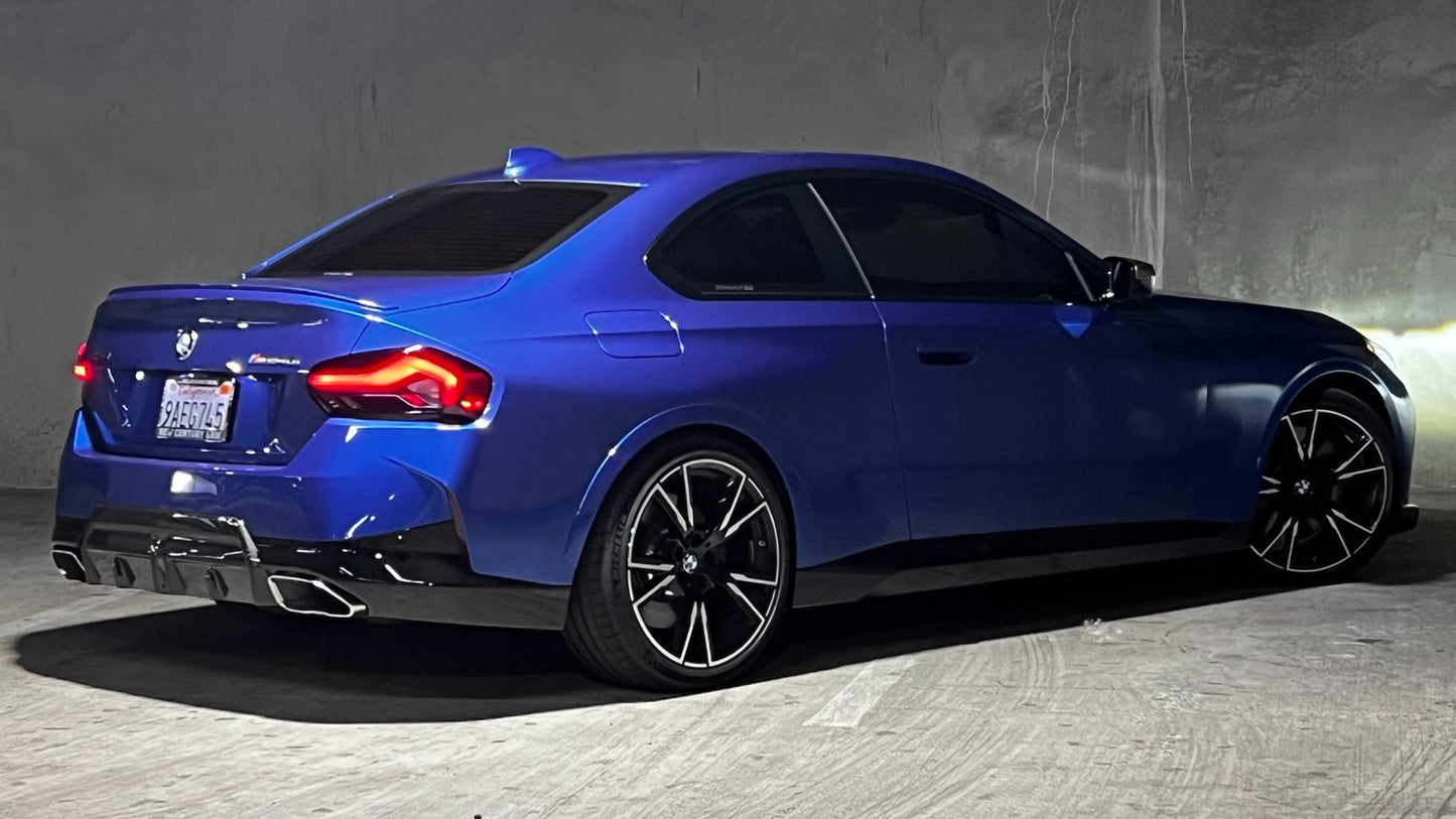 Stradale Design BMW G42 2-Series M Performance Style Rear Diffuser-Exterior-Silicon Valley Bimmer