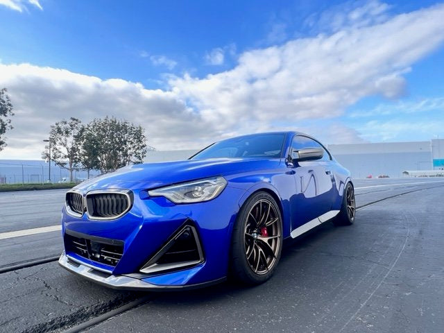 Stradale M Style BMW 230i / M240i (G42) 3 Piece Front Lip-Exterior-Silicon Valley Bimmer