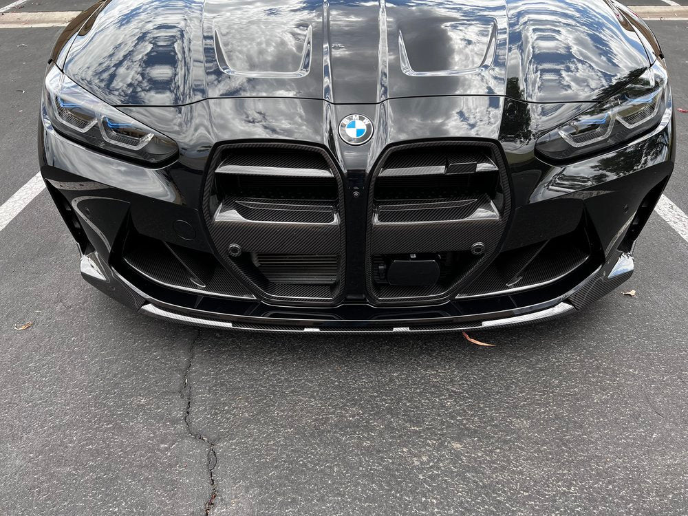 Stradale M Style BMW M3 / M4 (G8X) Front Splitter-Exterior-Silicon Valley Bimmer