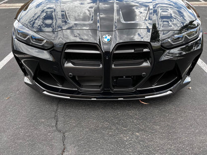 Stradale M Style BMW M3 / M4 (G8X) Front Splitter-Exterior-Silicon Valley Bimmer