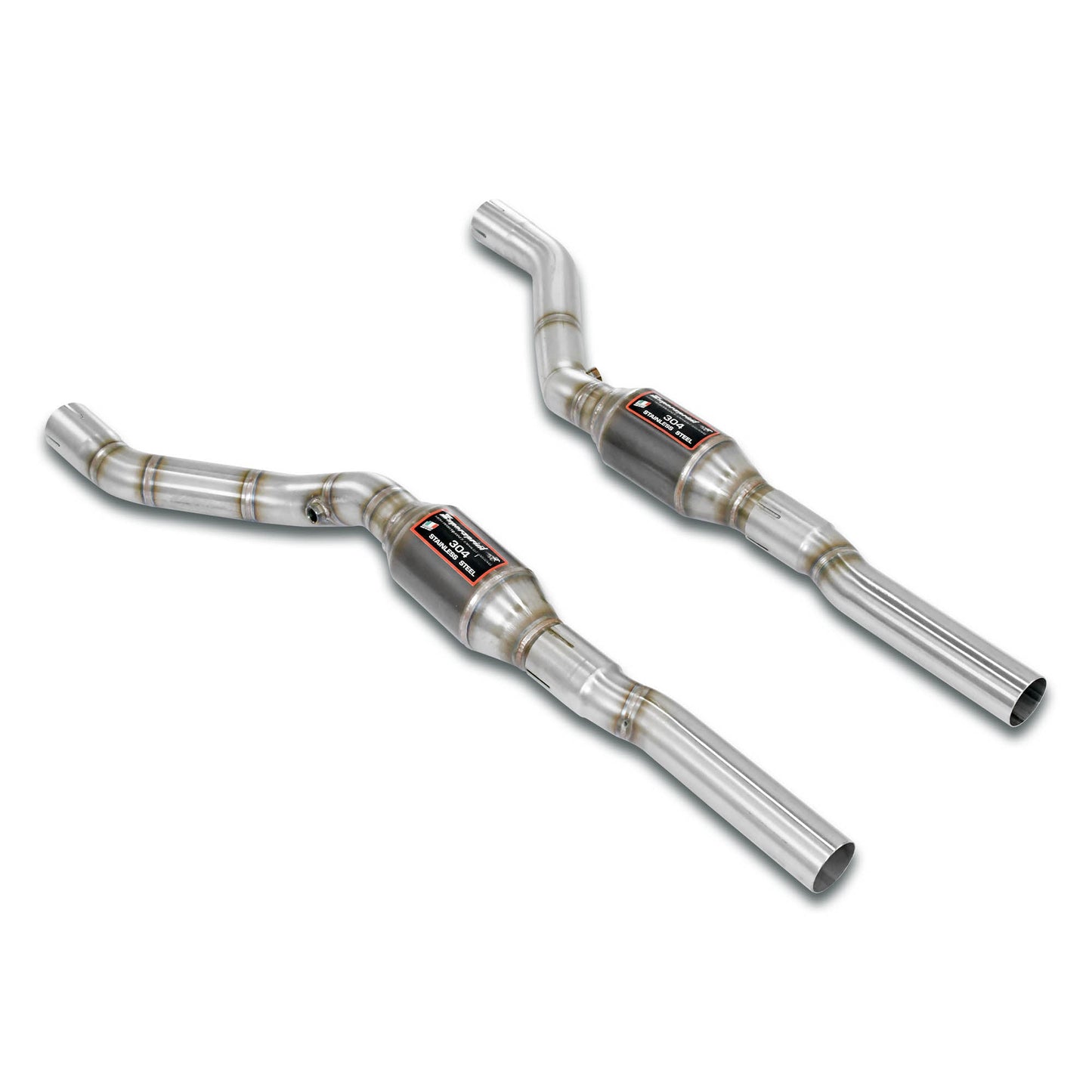 Supersprint BMW 3 Series E30 S62 / M6X Front Exhaust With Metallic Catalytic Converter Right + Left-Exhaust-Silicon Valley Bimmer