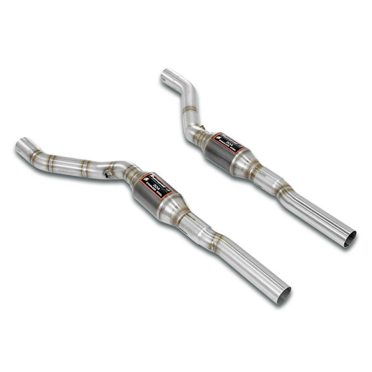 Supersprint BMW 3 Series E30 S62 / M6X Front Exhaust With Metallic Catalytic Converter Right + Left-Exhaust-Silicon Valley Bimmer