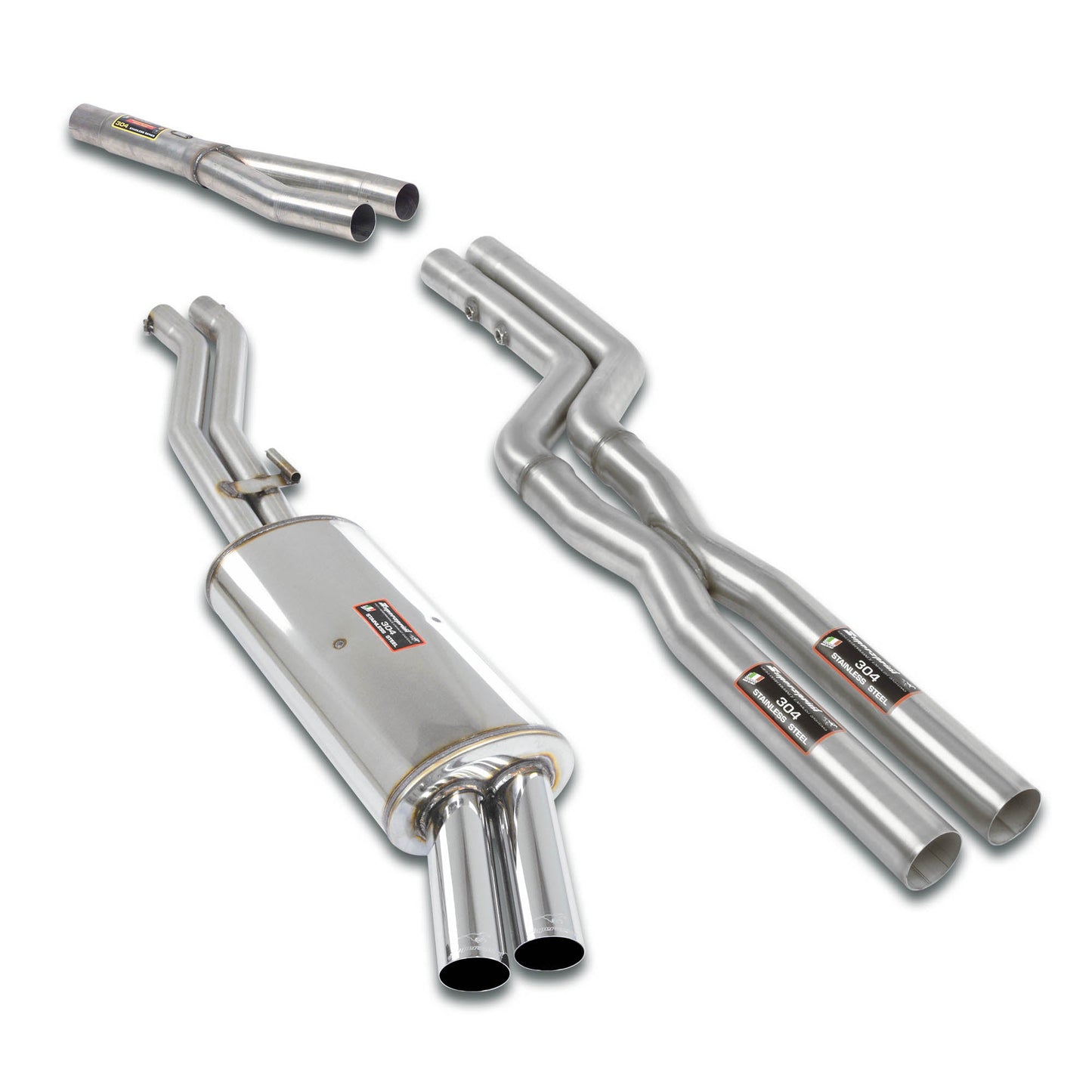 Supersprint BMW 3 Series E30 Turbo Conversion M - Technik 1 package-Exhaust-Silicon Valley Bimmer