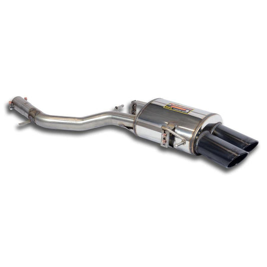 Supersprint BMW 6 Series (F12 / F13) Rear exhaust Right 100x75 "Gun Metal Grey"-Exhaust-Silicon Valley Bimmer