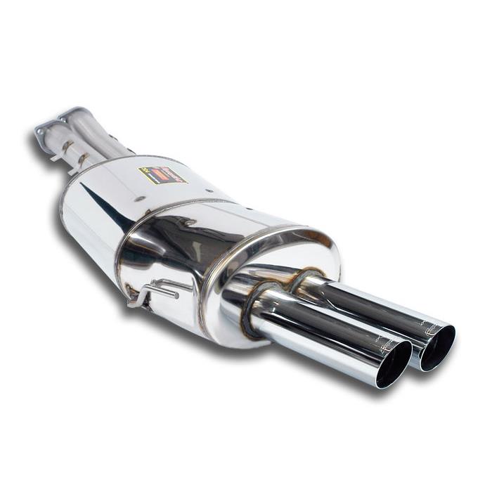 Supersprint BMW E36 M3 Rear Exhaust Oo70 100% Stainless Steel-Exhaust-Silicon Valley Bimmer