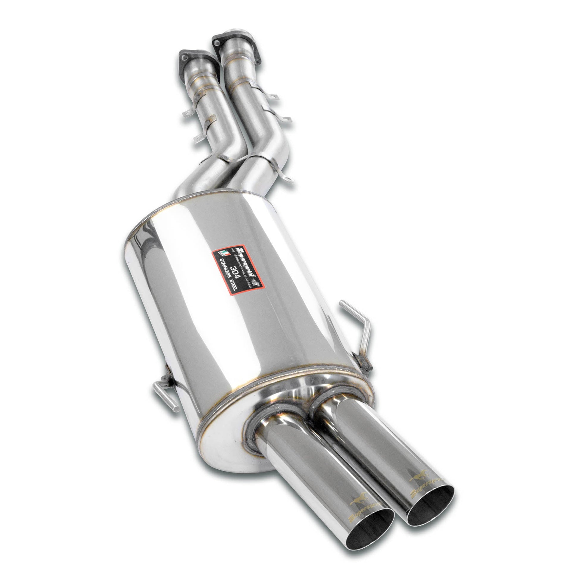 Supersprint BMW E36 M3 Rear Exhaust "Racing" Oo70 100% Stainless Steel-Exhaust-Silicon Valley Bimmer