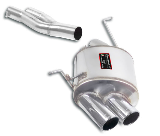 Supersprint BMW E46 Connecting Pipe + Rear Exhaust Oo 80 "Power Loop"-Exhaust-Silicon Valley Bimmer