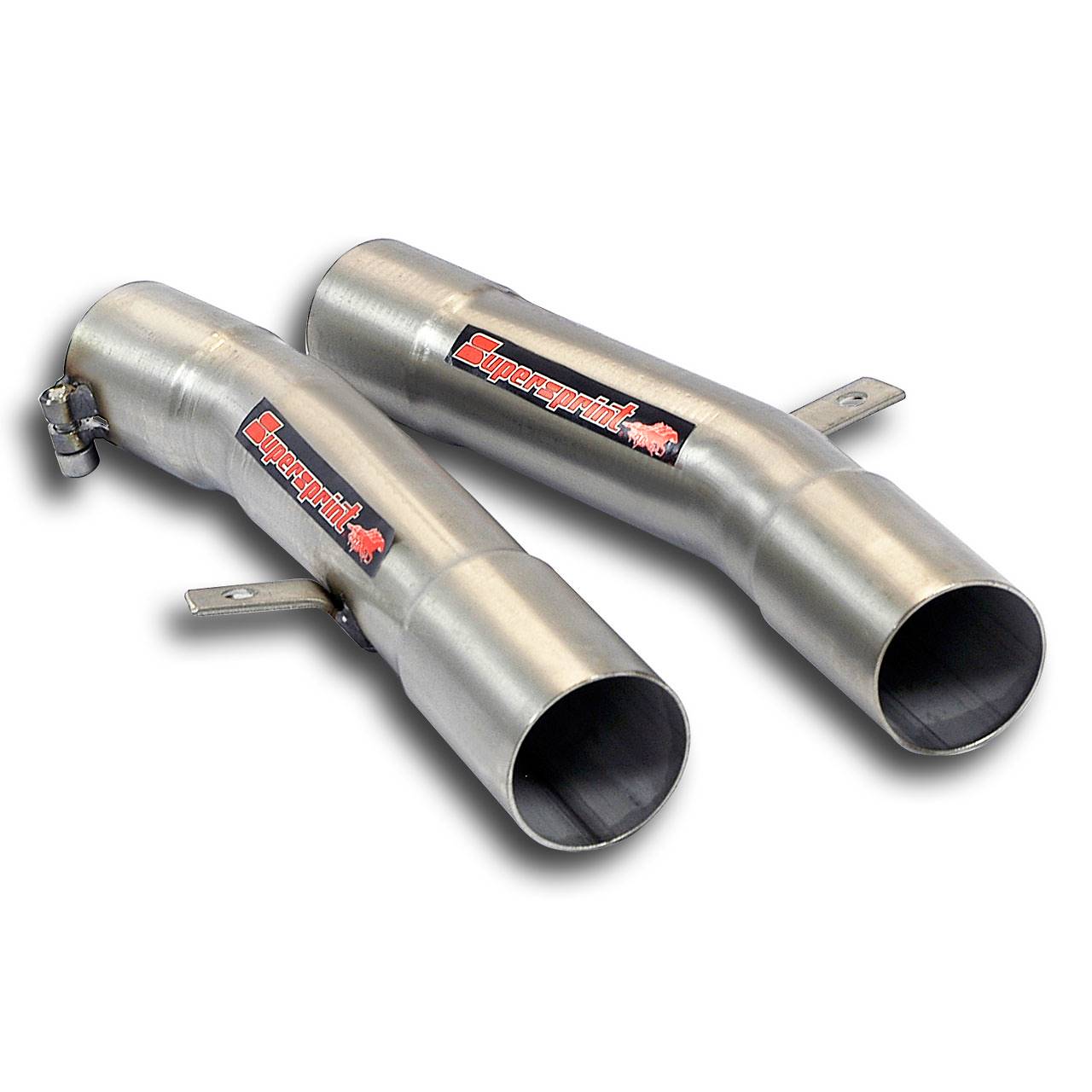 Supersprint BMW E46 Connecting Pipes Kit For Oem Front Exhaust-Exhaust-Silicon Valley Bimmer