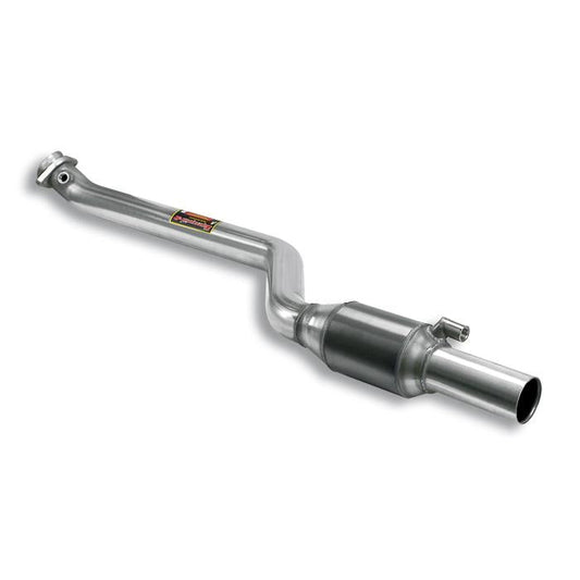 Supersprint BMW E46 Downpipe Right With Metallic Catalytic Converter-Exhaust-Silicon Valley Bimmer