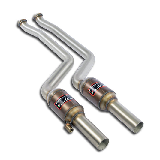 Supersprint BMW E46 Front Exhaust With Metallic Catalytic 200 Cpsi Right + Left-Exhaust-Silicon Valley Bimmer