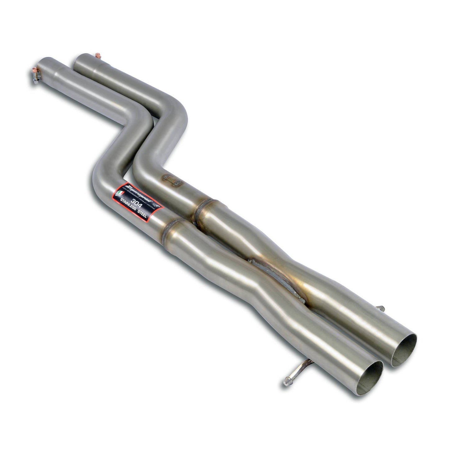 Supersprint BMW E46 Front Section Right - Left + "X-Pipe"-Exhaust-Silicon Valley Bimmer