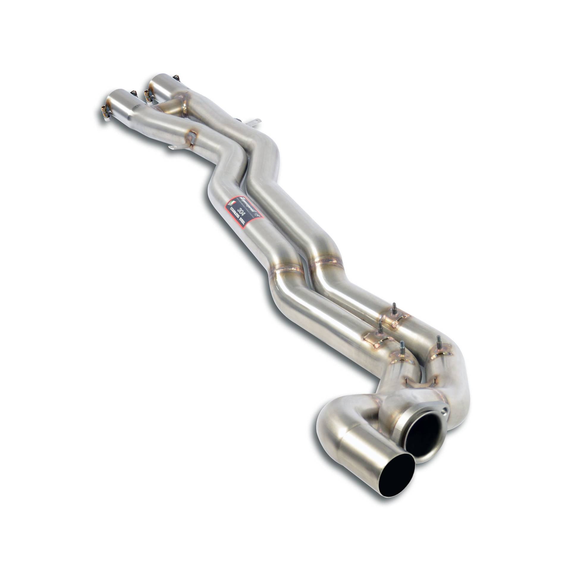 Supersprint BMW E46 M3 Center H-Pipe with Slip-Fit-Exhaust-Silicon Valley Bimmer