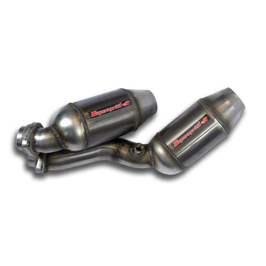 Supersprint BMW E46 M3 Metallic Catalytic Converter Hjs, 100Cpsi Kit For Oem Headers(Weld On Connection)-Exhaust-Silicon Valley Bimmer