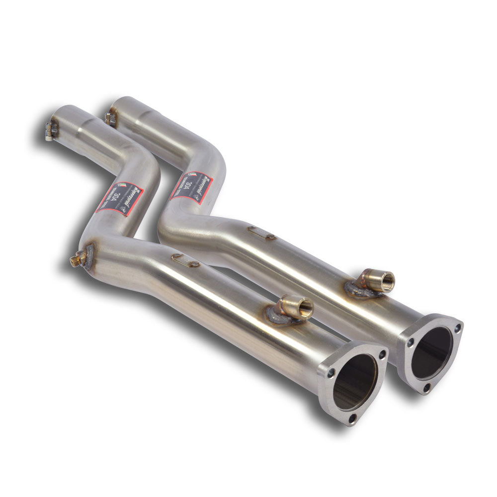 Supersprint BMW E46 M3 Stepped Section 1 Front Pipe Set-Exhaust-Silicon Valley Bimmer