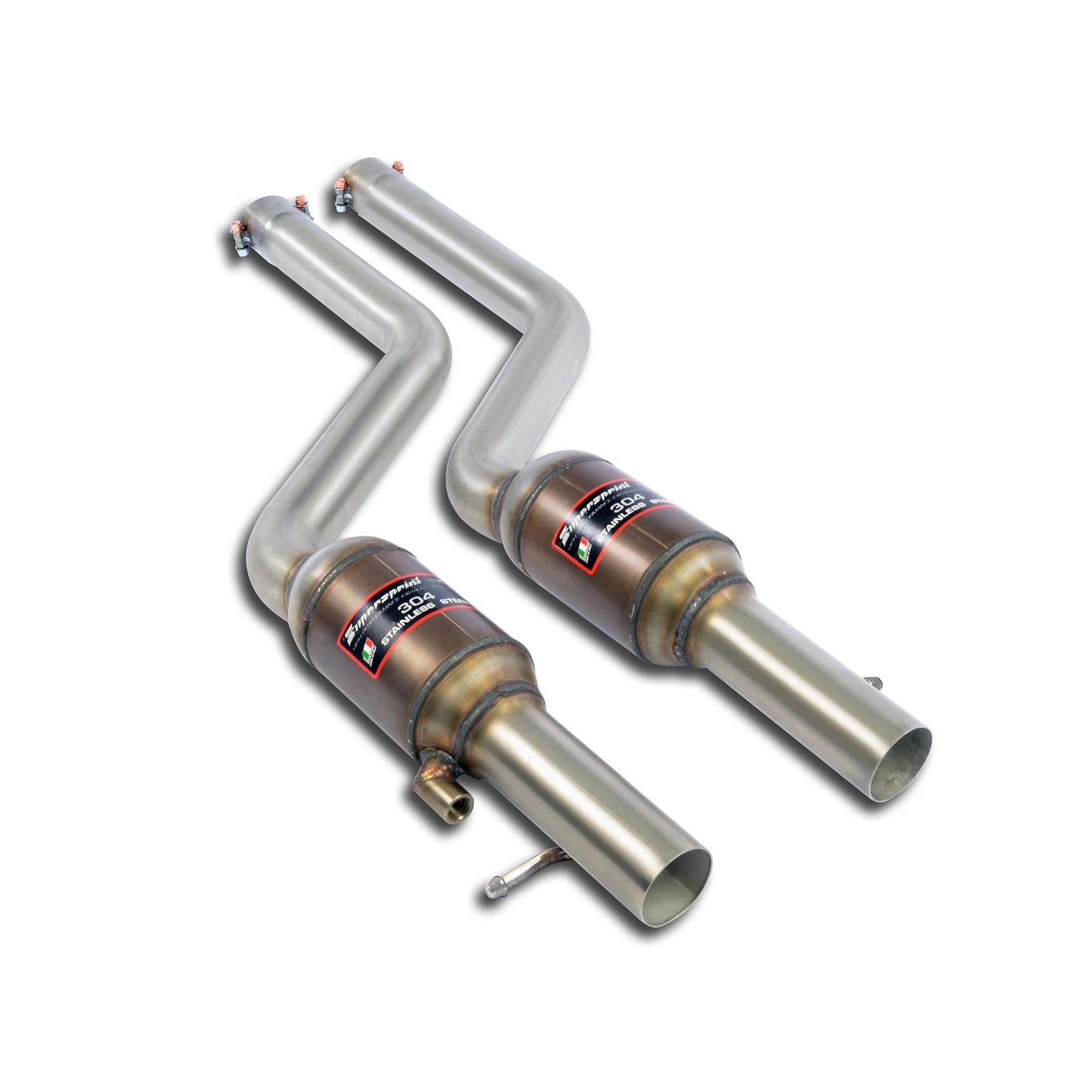 Supersprint BMW E46 Metallic Catalytic Converter Right - Left + "X-Pipe"-Exhaust-Silicon Valley Bimmer