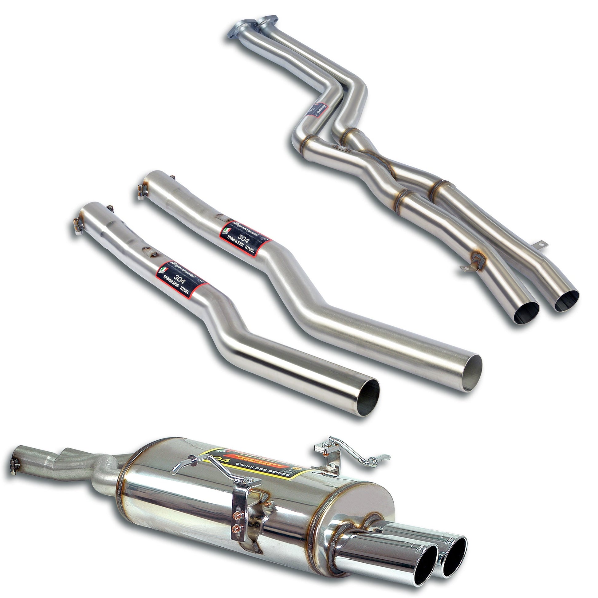 Supersprint BMW E46 Race Sound Package-Exhaust-Silicon Valley Bimmer