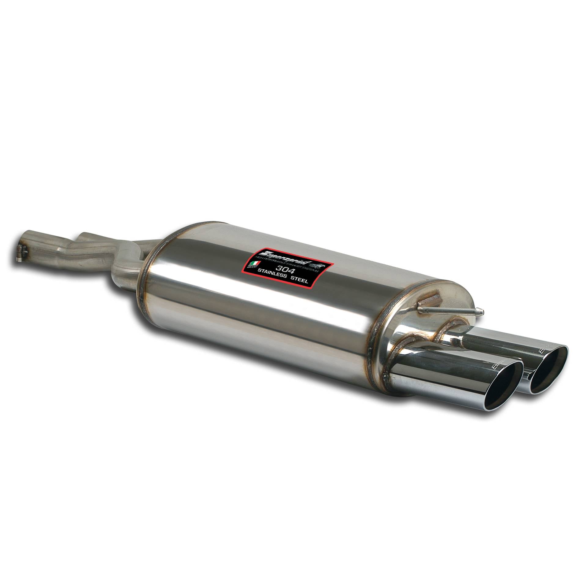 Supersprint BMW E46 Rear Exhaust 100X75-Exhaust-Silicon Valley Bimmer
