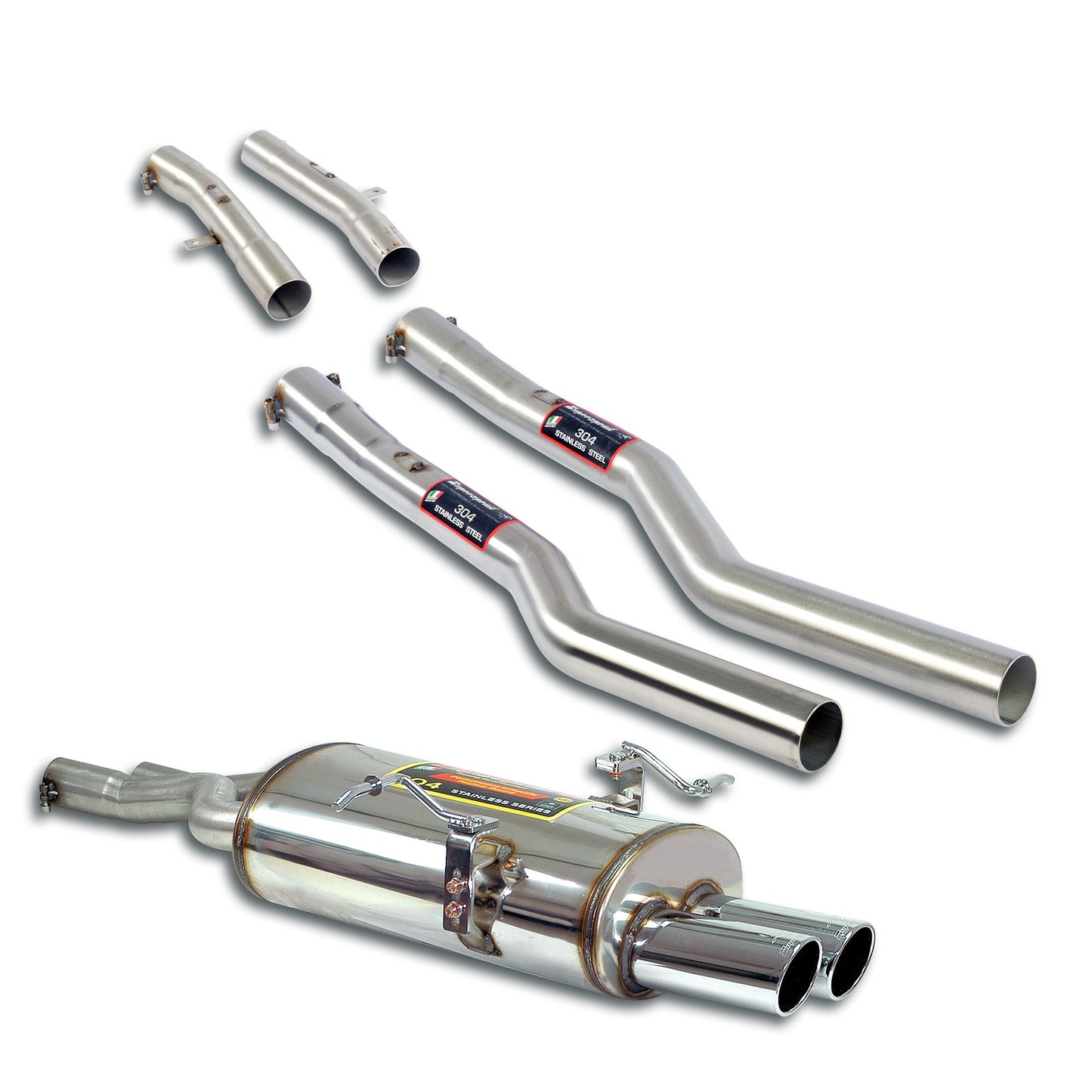 Supersprint BMW E46 Touring Plus Package-Exhaust-Silicon Valley Bimmer