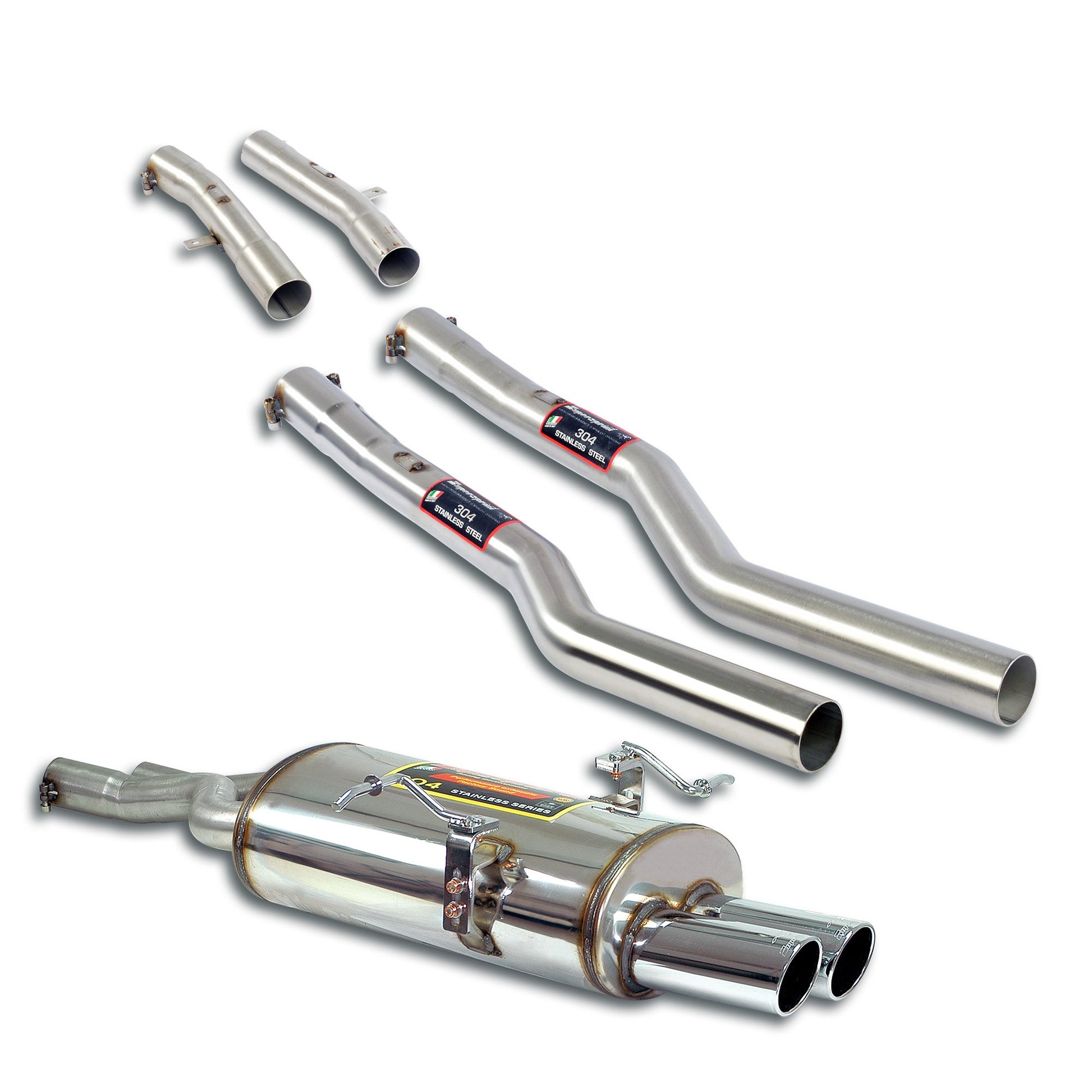 Supersprint BMW E46 Touring Plus Package-Exhaust-Silicon Valley Bimmer