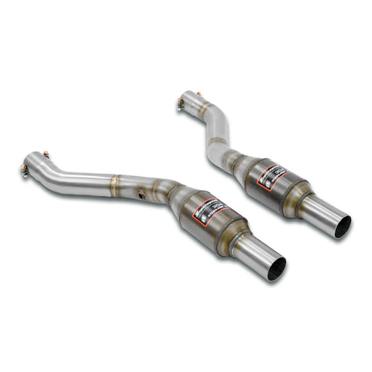Supersprint BMW E46 V8 Conversion Front Exhaust Right - Left With Metallic Catalytic Converter-Exhaust-Silicon Valley Bimmer