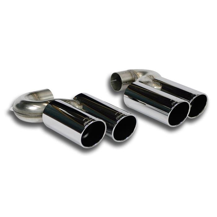 Supersprint BMW E70 X5 Endpipe Kit Right Oo90 - Left Oo90(For X5 M Rear Bumper Model)-Exhaust-Silicon Valley Bimmer