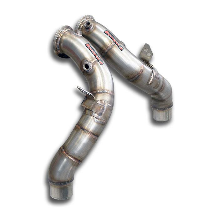 Supersprint BMW E70 X5 M Turbo Downpipe Kit Right - Left-Exhaust-Silicon Valley Bimmer