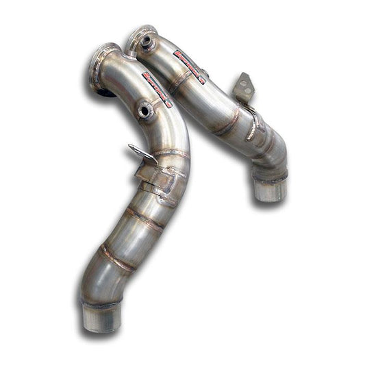Supersprint BMW E70 X5 M Turbo Downpipe Kit Right - Left-Exhaust-Silicon Valley Bimmer