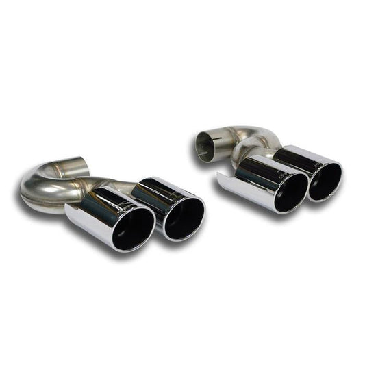 Supersprint BMW E71 / E72 X6 Endpipe Kit Right Oo90 - Left Oo90(For M Rear Bumper Model)-Exhaust-Silicon Valley Bimmer