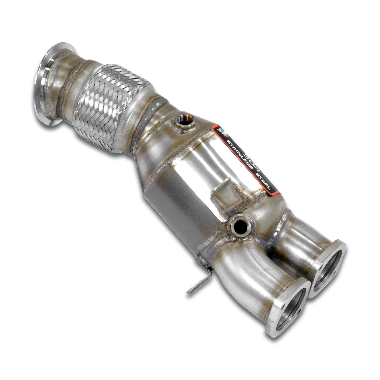 Supersprint BMW E81 Turbo Downpipe Kit + Catalytic Converter(Left / Right Hand Drive)-Exhaust-Silicon Valley Bimmer