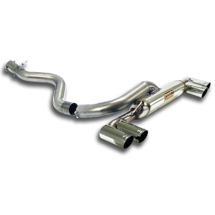 Supersprint BMW E82 Rear Exhaust "Racing" Oo80 Right - Left-Exhaust-Silicon Valley Bimmer