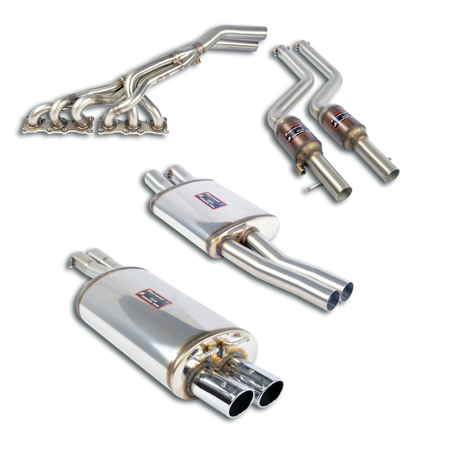 Supersprint BMW E83 X3 Headers Track Performance Package-Exhaust-Silicon Valley Bimmer