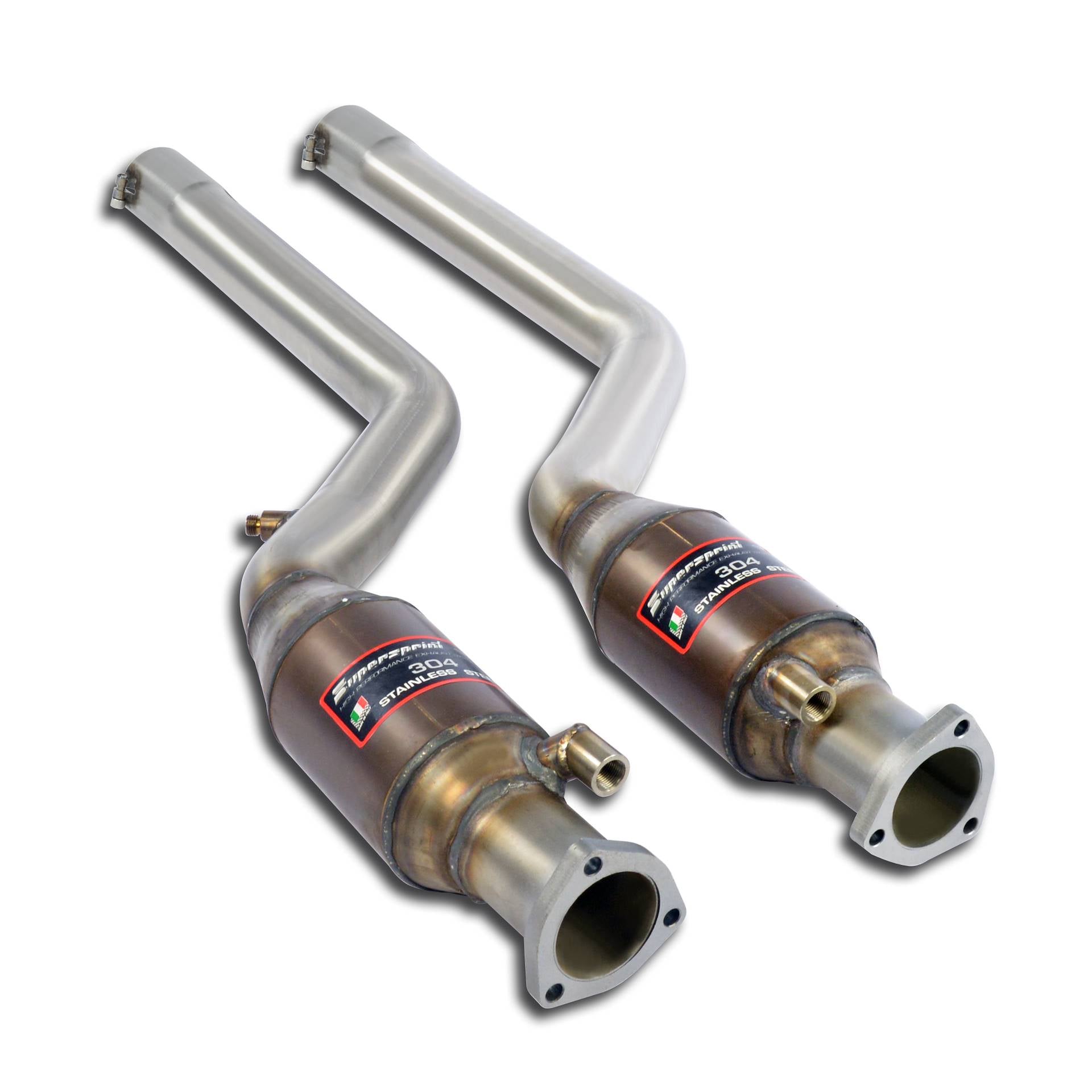 Supersprint BMW E85 / E86 Z4 M Front Pipe With Metallic Catalytic Converter Right + Left-Exhaust-Silicon Valley Bimmer