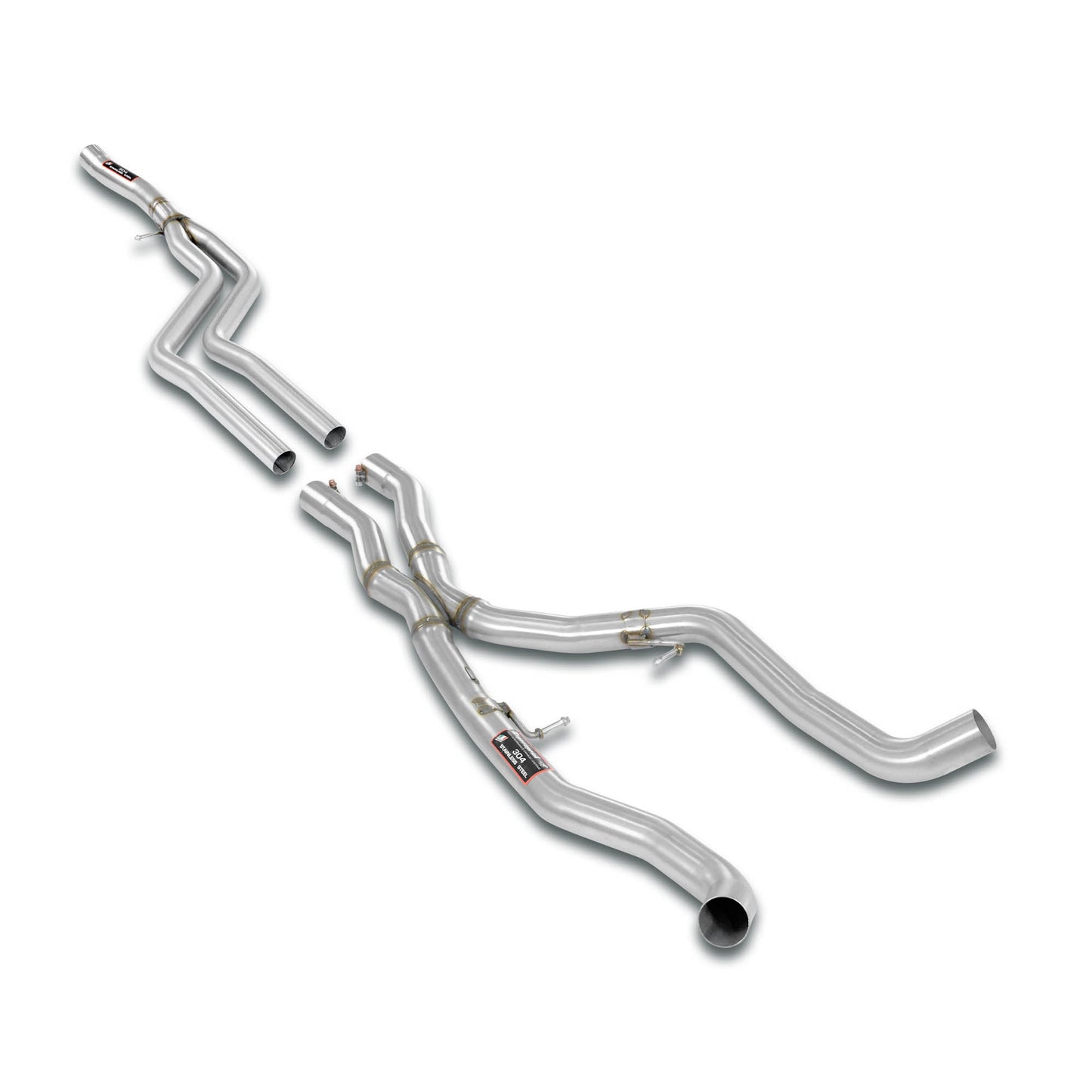 Supersprint BMW E90 Sport & Sound Package, Oversize 2 X Ø60Mm-Exhaust-Silicon Valley Bimmer