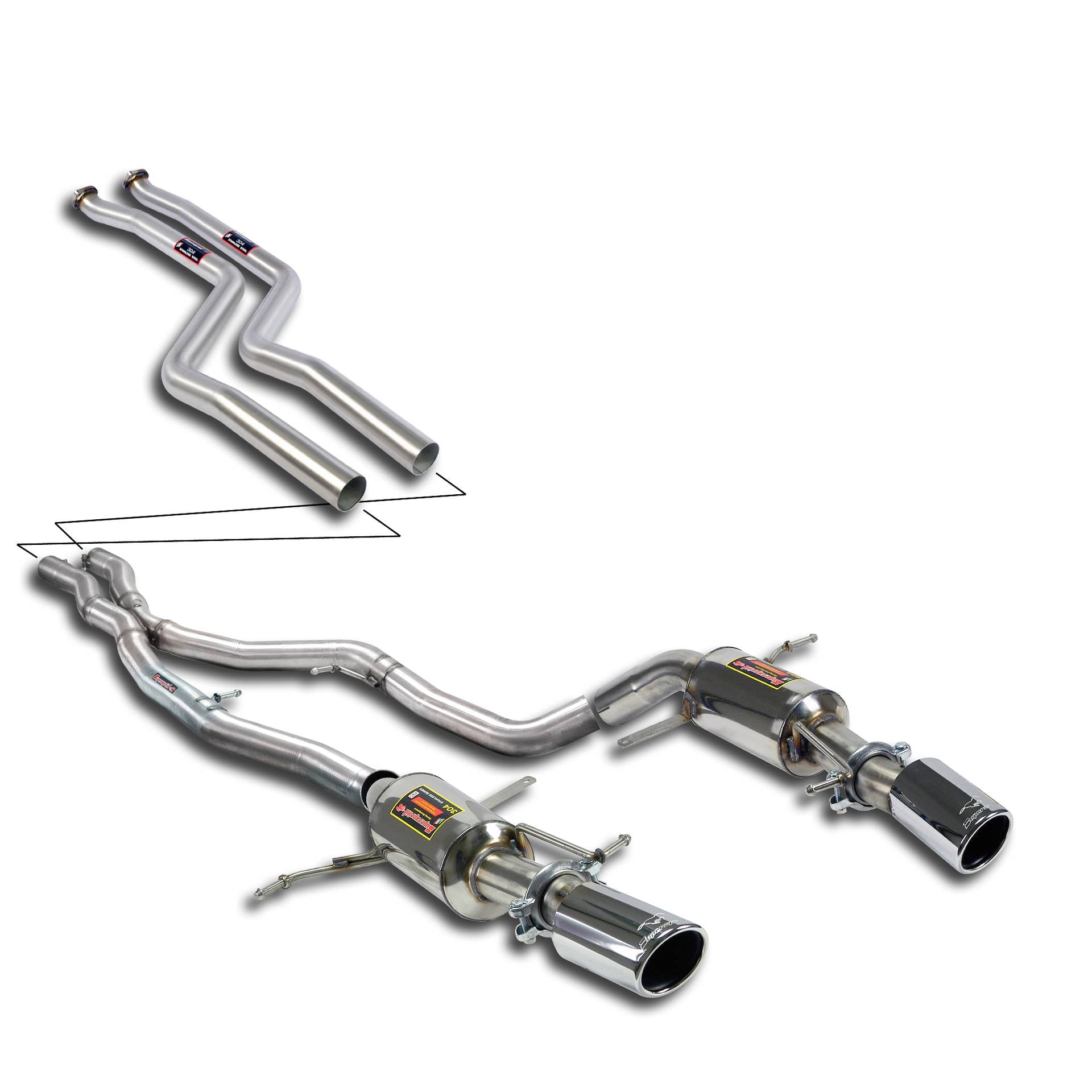 Supersprint BMW E92 Race Sound Kit-Exhaust-Silicon Valley Bimmer
