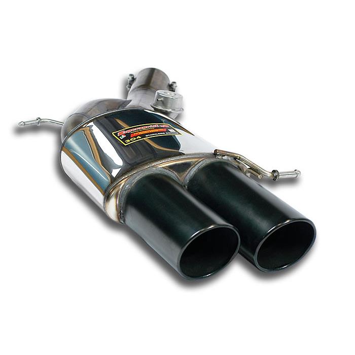 Supersprint BMW F06 M6 Gran Coupè Rear Exhaust Left Oo100 "Gun Metal Grey" With Valve-Exhaust-Silicon Valley Bimmer