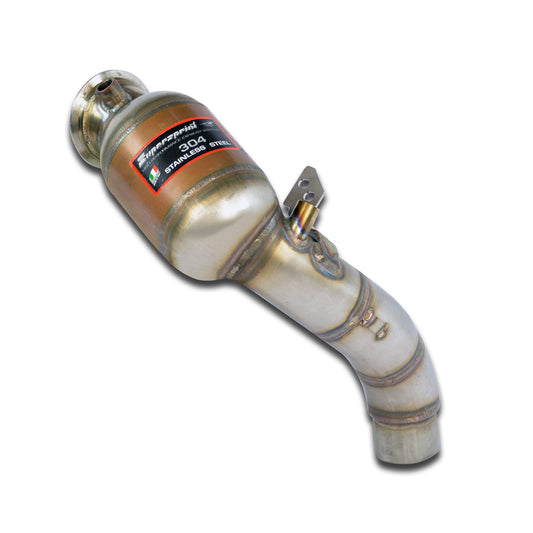 Supersprint BMW F06 M6 Gran Coupè Turbo Downpipe Kit + Metallic Catalytic Converter Right-Exhaust-Silicon Valley Bimmer
