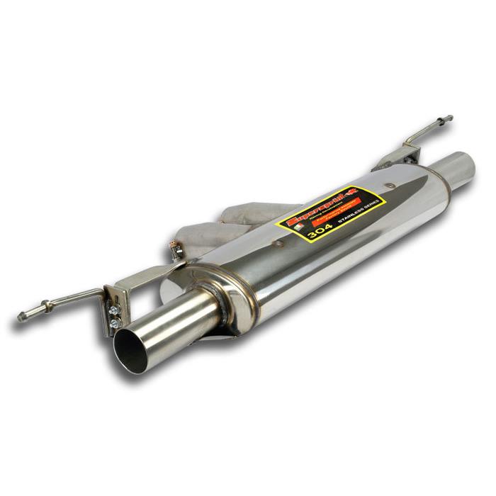 Supersprint BMW F15 X5 Rear Exhaust - Sport - OEM Rear Bumper-Exhaust-Silicon Valley Bimmer