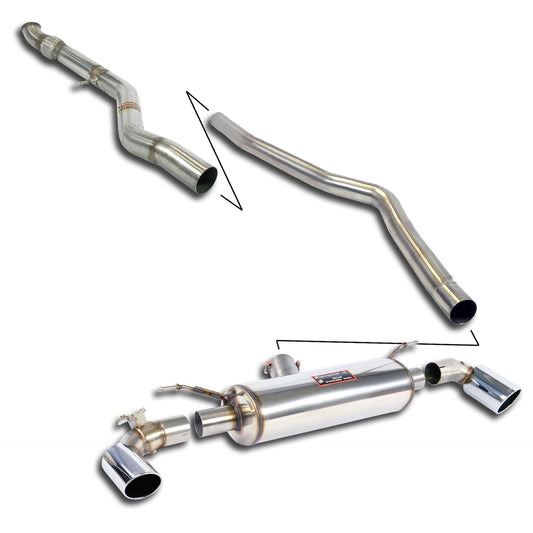 Supersprint BMW F20 / F21 -> 2015 Sport&Sound Pack With Valve-Exhaust-Silicon Valley Bimmer
