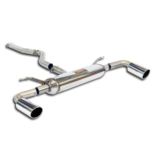 Supersprint BMW F20 / F21 LCI 2014 -> Connecting Pipe + Rear Exhaust Right O90 - Left O90-Exhaust-Silicon Valley Bimmer