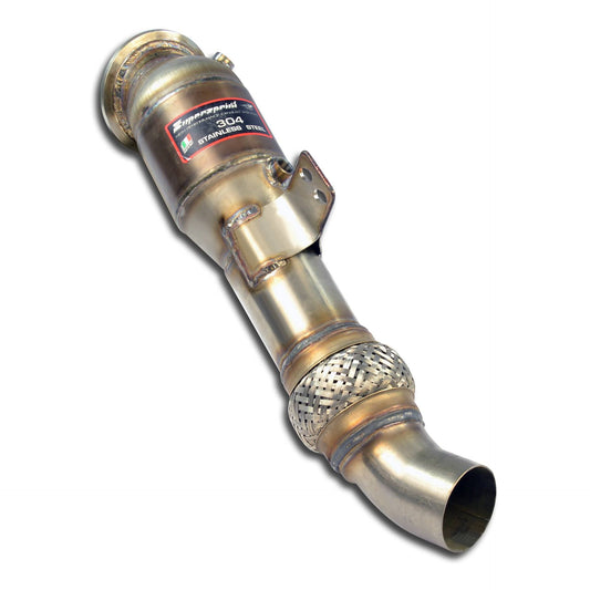 Supersprint BMW F20 / F21 LCI / A90 Supra (B48) Downpipe + Metallic Catalytic 100CPSI WRC-Exhaust-Silicon Valley Bimmer