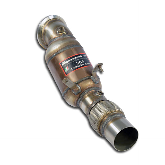 Supersprint BMW F20 / F21 LCI / A90 Supra (B48) Turbo Downpipe + Metallic Catalytic-Exhaust-Silicon Valley Bimmer