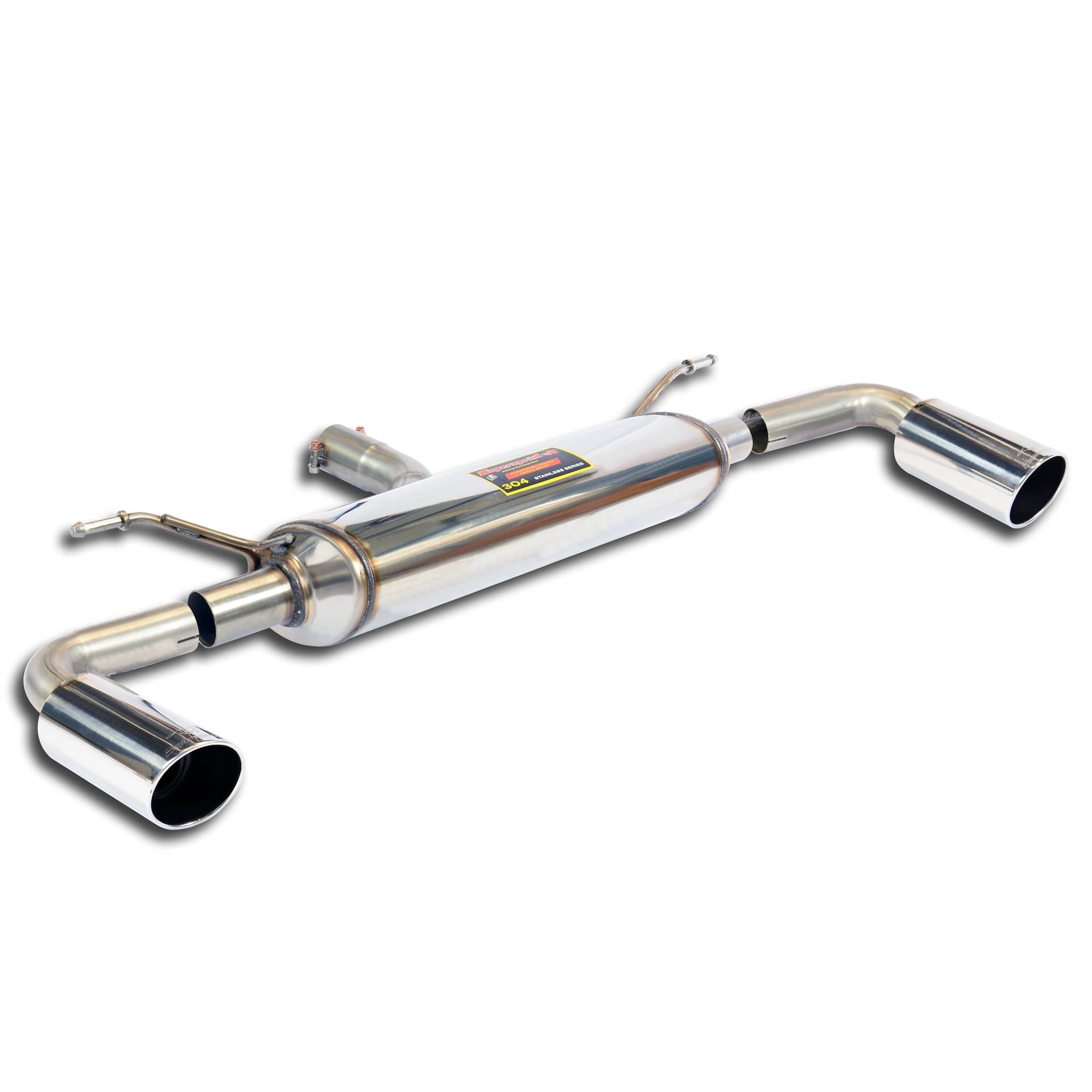 Supersprint BMW F22 2 Series Coupè 2013 -> 2017 Rear Exhaust Right O100 - Left O100-Exhaust-Silicon Valley Bimmer