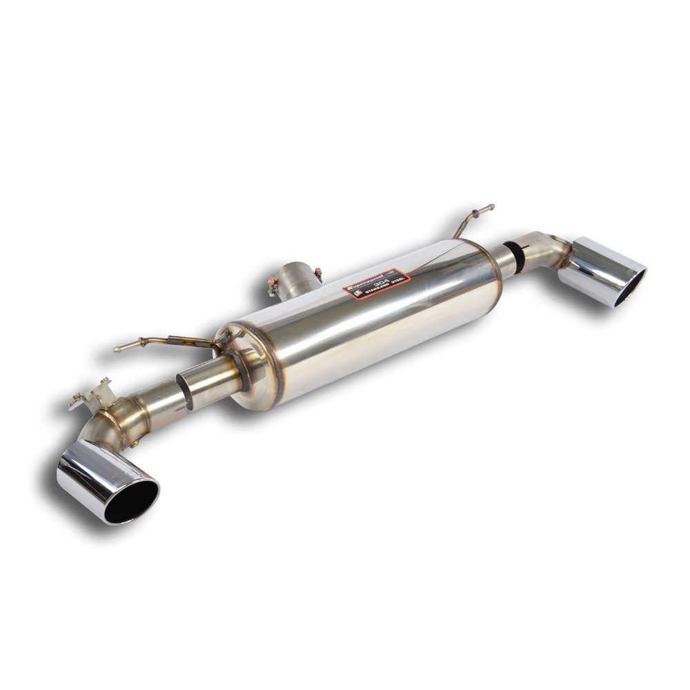Supersprint BMW F23 2 Series Cabrio 2014 -> 2017 Rear Exhaust Right O100 - Left O100 With Valve-Exhaust-Silicon Valley Bimmer