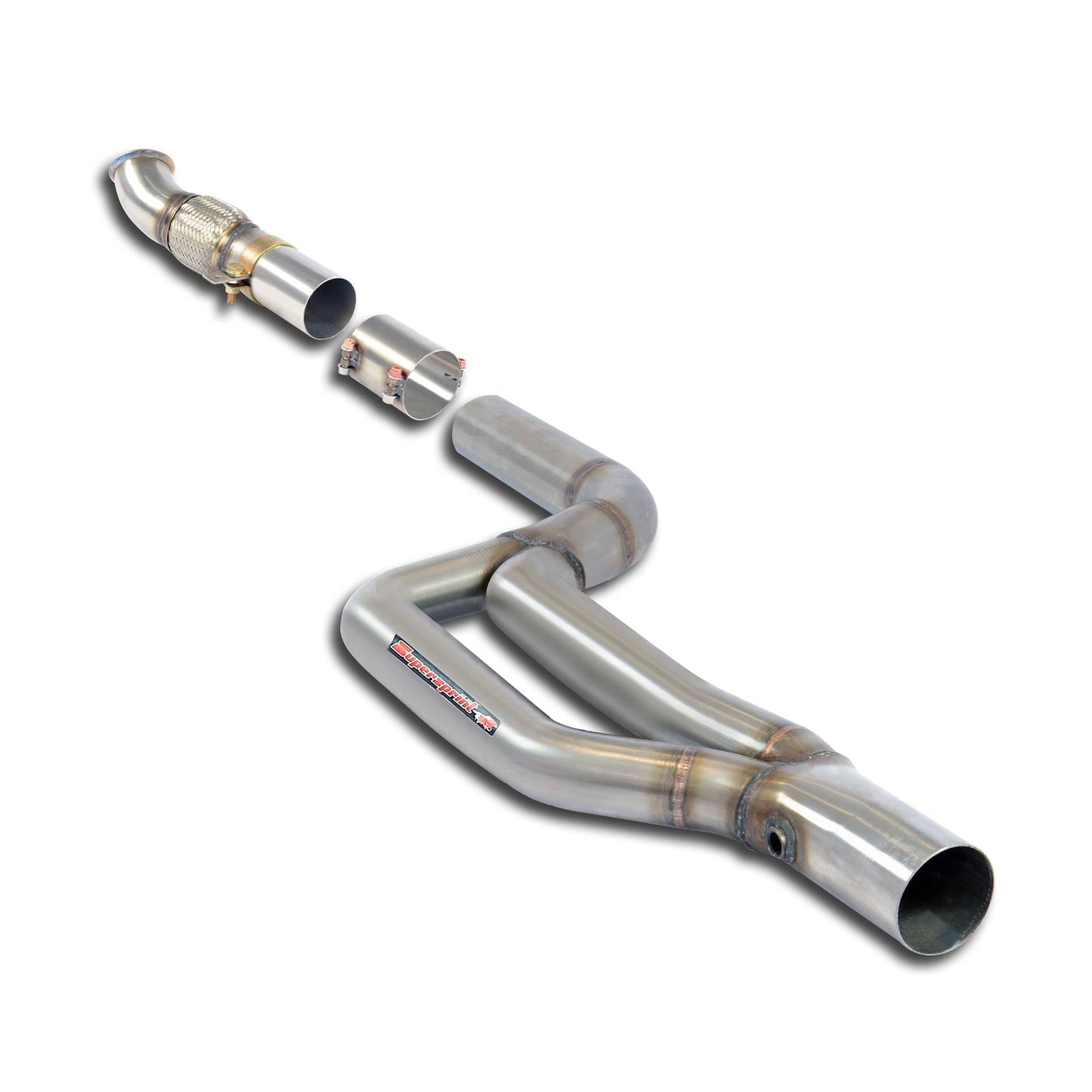 Supersprint BMW F25 X3 Front Pipes Right - Left-Exhaust-Silicon Valley Bimmer