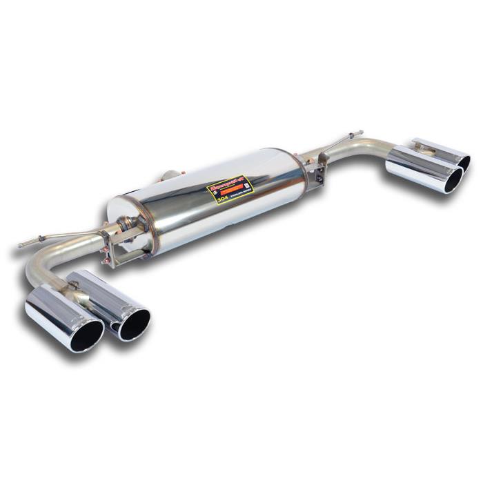 Supersprint BMW F25 X3 Rear Exhaust Oo80 Right - Oo80 Left-Exhaust-Silicon Valley Bimmer