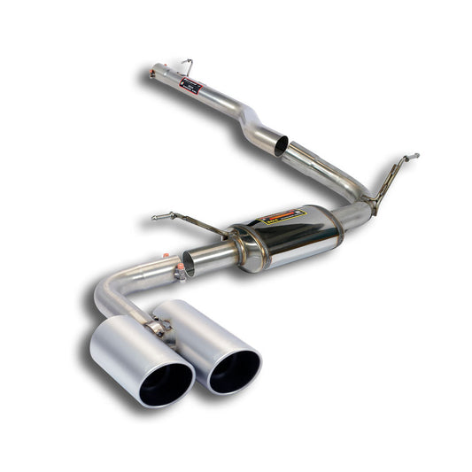 Supersprint BMW F26 X4 Rear Exhaust Oo90 "Satin"-Exhaust-Silicon Valley Bimmer